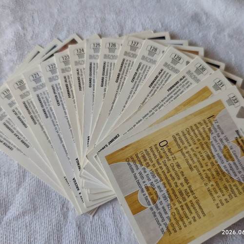 Upper Deck NBA 1991-92 cards, 208 pieces