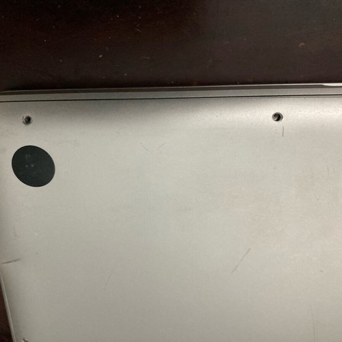 MacBook Pro a1278 used for parts, no hard drive or screws