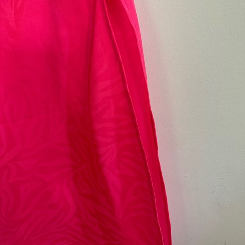 Satin lingerie style dress fuchsia new, size S