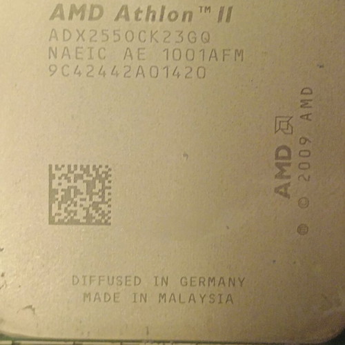 AMD Athlon II X2 255 processor like new, 3.1 GHz