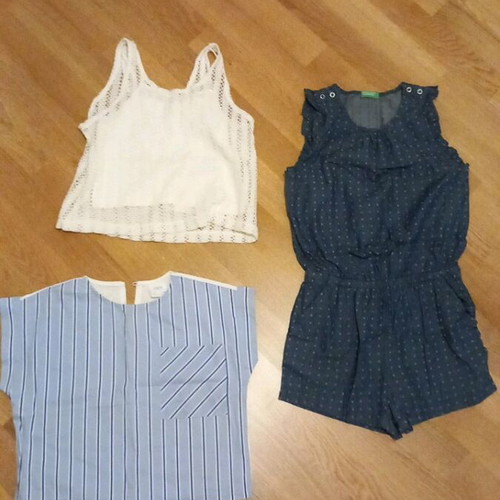 Clothes for girl 7-8 years like new, Benetton, Zara