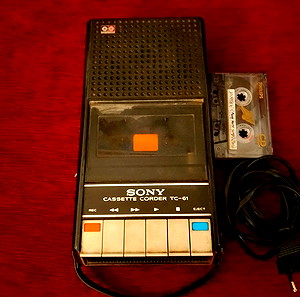Κασετόφωνο Sony TC-61 του 1974