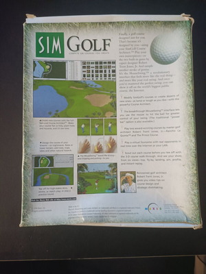 Sim Golf Big Box used, PC box only