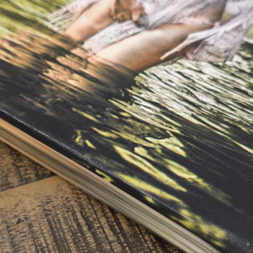 Canvas print 40×60cm waterfall theme like new