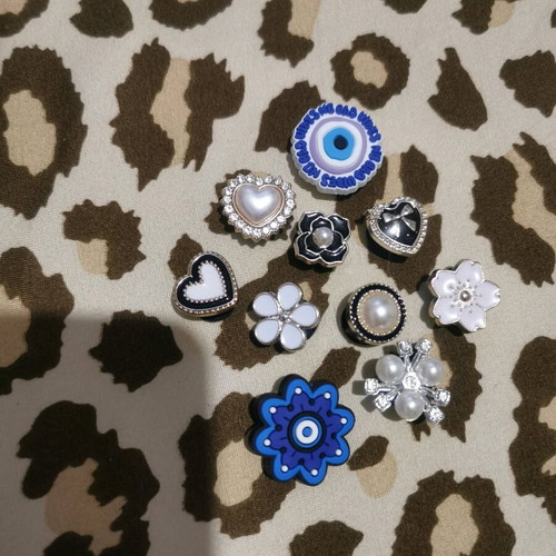 Charms for Crocs new, pack of 10 pieces
