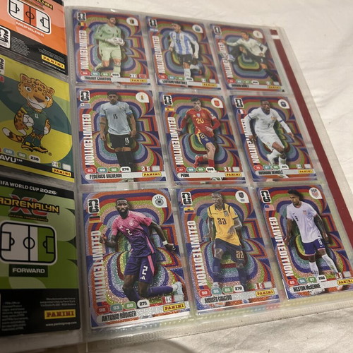 World Cup 2026 Sticker Album like new, 50% complete, collectible