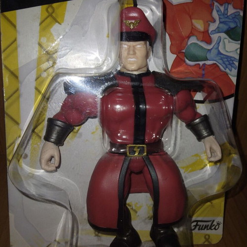 Street Fighter M. Bison action figure new, sealed