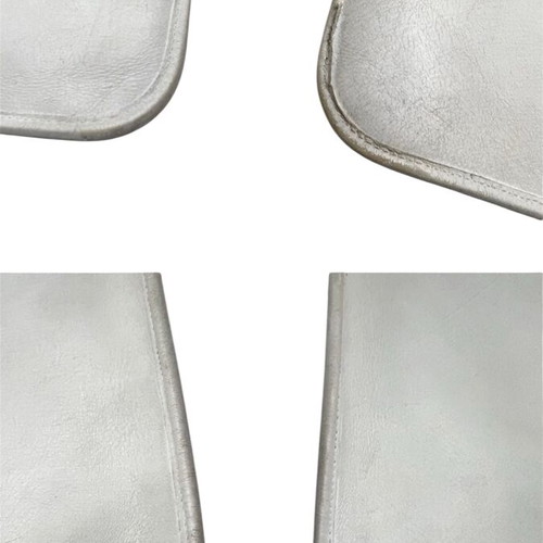 Christian Dior vintage λευκό δερμάτινο clutch μεταχειρισμένο