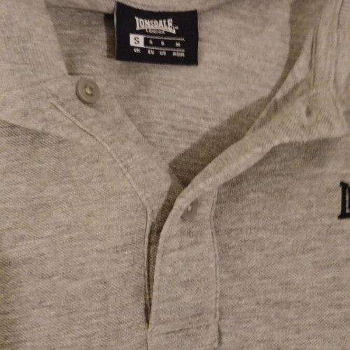 Polo Lonsdale gray, size S, like new