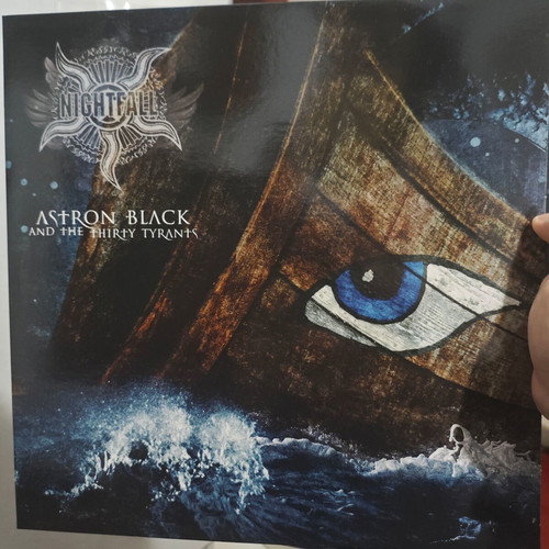 Nightfall Astron Black And The Thirty Tyrants LP Limited Edition Blue Sea new