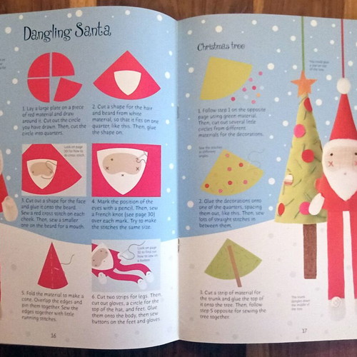Christmas Things to Stitch and Sew book like new, English