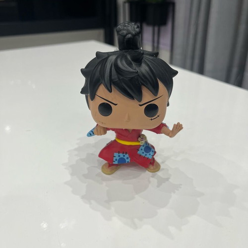 Luffytaro collectible toy used with box and minor damage