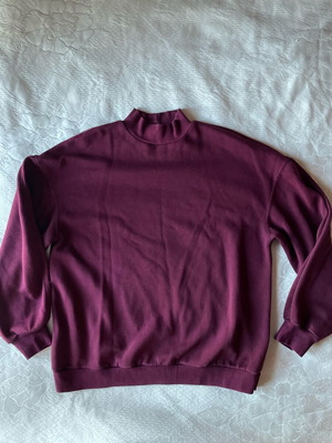 Bershka Bordeaux Sweatshirt like new