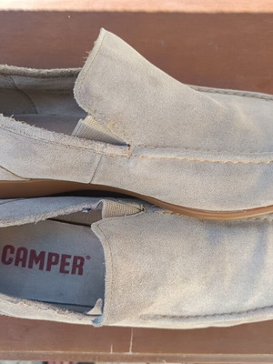 Camper Mauro 18750-003 ανδρικά casual μοκασίνια μπεζ σουέτ μεταχειρισμένα νούμερο 41