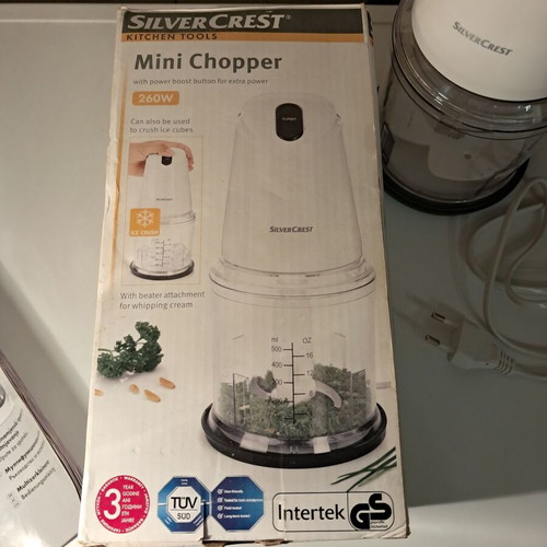 Mini Chopper SilverCrest SMZ 260 B1 new electric food processor