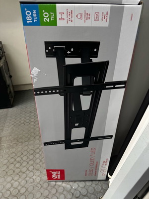 TV mount 42'-90' 180 turn new