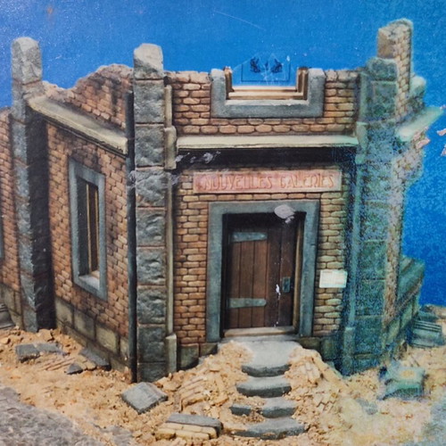 1/35 German Ruined Post Office Model Kit new