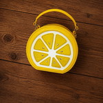 Lemon Leather Summer women's bag new with gift