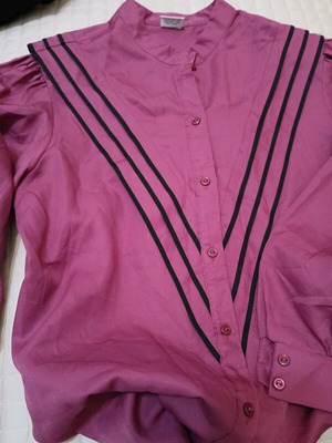 Vintage elegant shirt like new, black