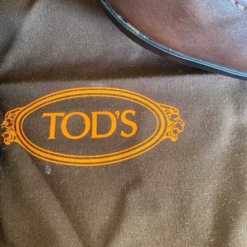 Tod’s Benson moccasins like new, brown leather, size 44