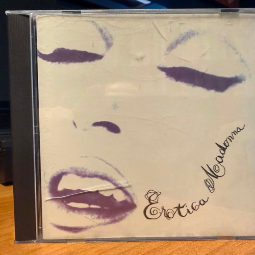 Madonna Erotica CD used, made in Russia