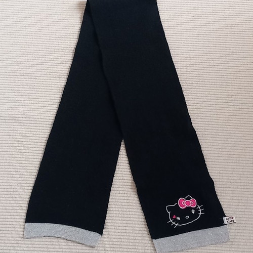 Hello Kitty children's scarf used, 130 cm