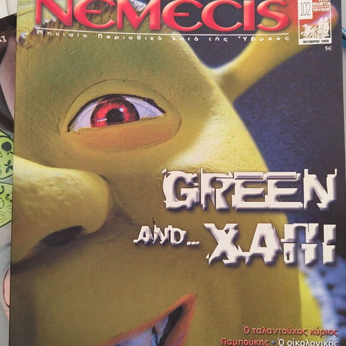 Nemecis collectible magazine like new, issue 100, 102, 108, 110