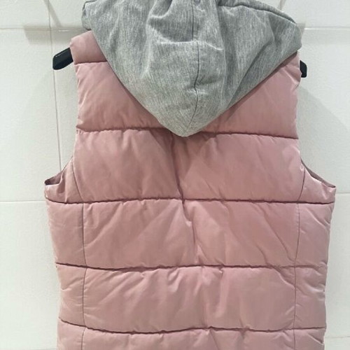 Bershka sleeveless jacket pink size M, like new