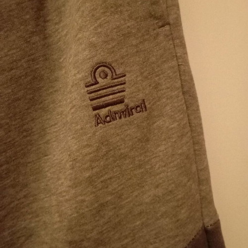 Admiral men's tracksuit set elegant size L like new, black and gray