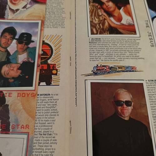 Panini album Smash Hits 1988 used, complete with poster