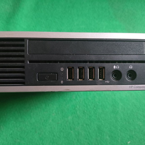 HP Compaq Elite 8300 Ultra Slim desktop PC, i3 3.30GHz, 8GB RAM, 256GB SSD, Windows 10 Pro