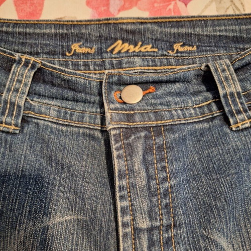 Mia women's jeans size 52 like new with decorative stitching