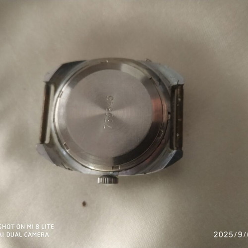 Poljot Automatic 2627H Square Watch like new, men's, white beige