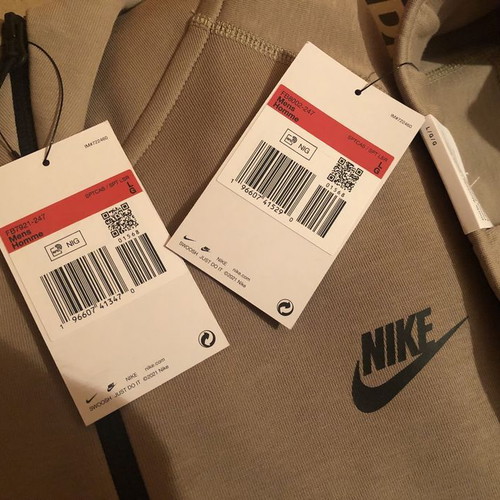 Nike Tech Fleece men's tracksuit beige new, size L