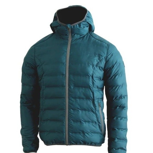 Wurth Waterproof Work Jacket with Hood M like new, petrol color