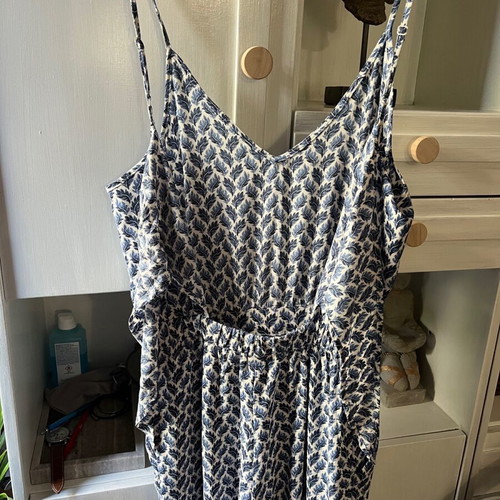 One-piece jumpsuit like new, size S-M with adjustable straps