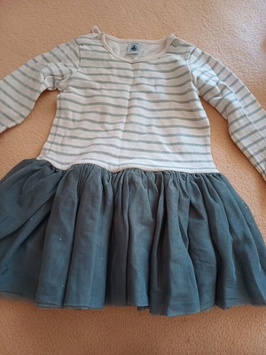 Petit Bateau tulle dress 18 months like new