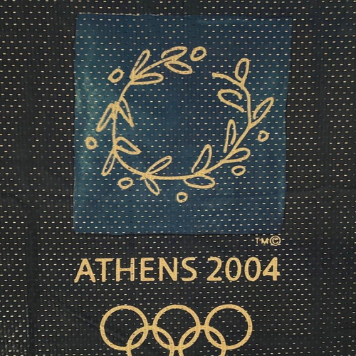 Olympic Games 2004 commemorative flag new