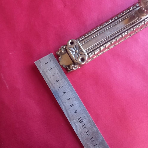 Brass Sliding Door in Excellent Condition