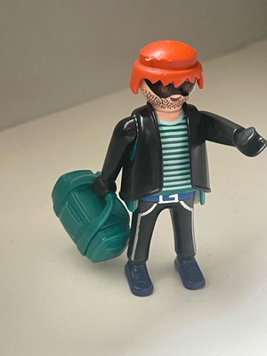 Playmobil figure used old robber Geobra 1992