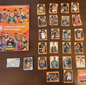 Euroleague Panini Αυτοκόλλητα