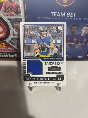 Panini Contenders Football Stetson Bennett IV Patch Rookie Ticket καινούργιο