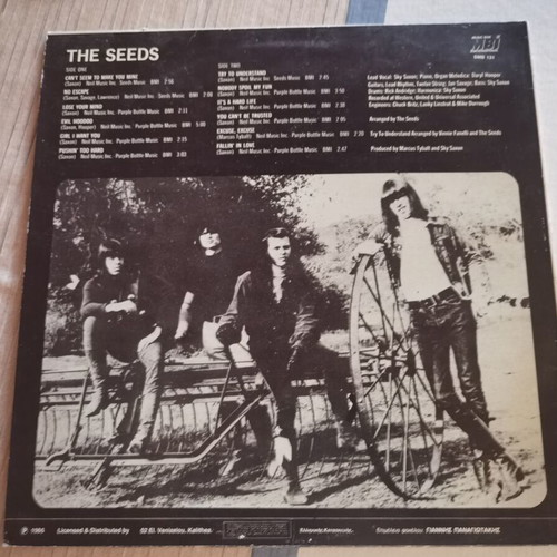 The Seeds LP 1966 psychedelic garage rock album
