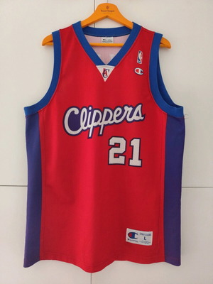 Los Angeles Clippers NBA jersey used, Darius Miles, size Large