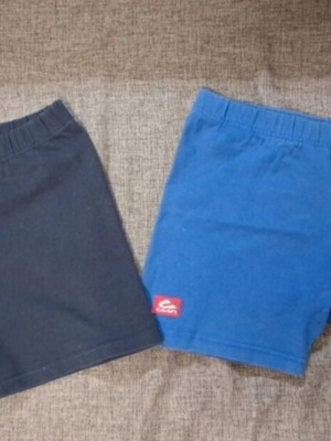Caan sports shorts like new, set of two, blue