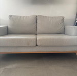 Two-Seater Sofa gray like new