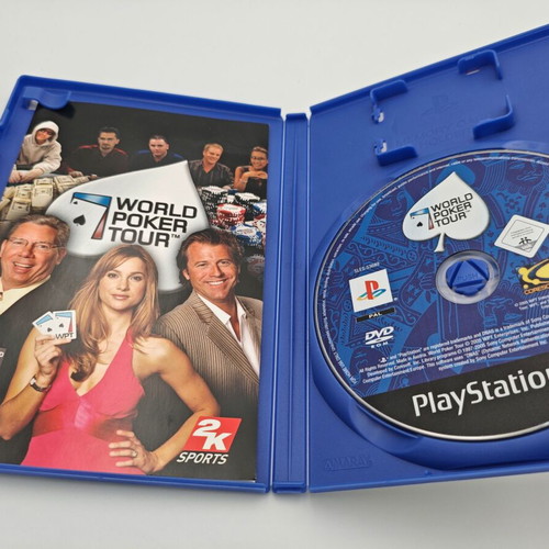 World Poker Tour PlayStation 2 PS2 game like new