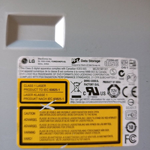 LG GH22NP20 DVDRW used DVD writer