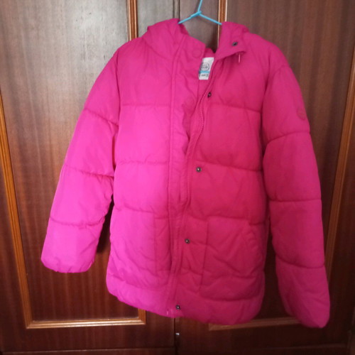 Winter jacket pink like new, size 116 cm for 5 years old