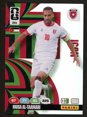 2026 Panini World Cup Adrenalyn XL #264 Al Taamari Icons πακέτο σαν καινούργιο